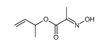 1-methylprop-2-enyl 2-(hydroxyimino)propanoate Structure