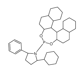 (11bR)-(2R,5R)-1-(3,5-二氧杂-4-磷杂环庚二烯并[2,1-a:3,4-a']二萘-4-基)-2,5-二苯基吡咯烷图片