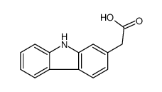 2-(9H-carbazol-2-yl)acetic acid结构式