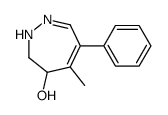 5-methyl-4-phenyl-6,7-dihydro-1H-diazepin-6-ol Structure