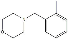 4-[(2-methylphenyl)methyl]morpholine structure