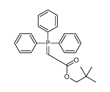 2,2-dimethylpropyl 2-(triphenyl-λ5-phosphanylidene)acetate Structure