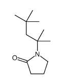 1-(2,4,4-trimethylpentan-2-yl)pyrrolidin-2-one结构式