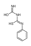 1-PHENYL-2-THIOBIURET结构式