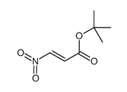 tert-butyl 3-nitroprop-2-enoate Structure