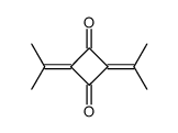 2,4-di(1'-methyl-1'-ethylidene)cyclobutane-1,3-dione结构式