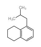 Naphthalene,1,2,3,4-tetrahydro-5-(2-methylpropyl)-结构式