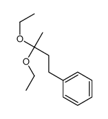 (3,3-Diethoxybutyl)benzene结构式