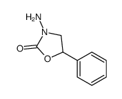 3-amino-5-phenyl-1,3-oxazolidin-2-one Structure