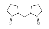 2-[(2-oxocyclopentyl)methyl]cyclopentan-1-one结构式