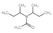 N,N-dibutan-2-ylacetamide structure