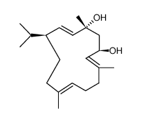 Β-4,8,13-杜法三烯-1,3-二醇结构式