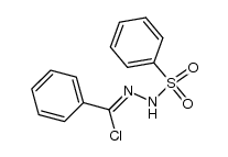 N-(phenylsulfonyl)benzohydrazonoyl chloride结构式