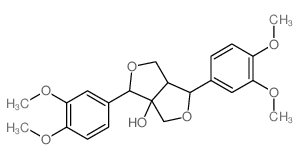 1H,3H-Furo[3,4-c]furan-3a(6aH)-ol,1,4-bis(3,4-dimethoxyphenyl)dihydro-, (1R,3aR,4S,6aS)-rel- picture