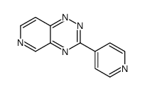 3-pyridin-4-ylpyrido[3,4-e][1,2,4]triazine结构式