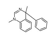 1,4-dimethyl-4-phenylquinazoline结构式