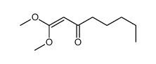 1,1-dimethoxyoct-1-en-3-one Structure