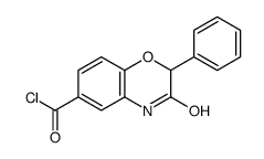 3-oxo-2-phenyl-4H-1,4-benzoxazine-6-carbonyl chloride Structure