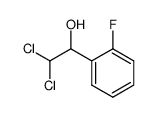 o-Fluorphenyl-dichlormethyl-carbinol Structure