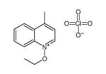 1-ethoxy-4-methylquinolin-1-ium,perchlorate Structure