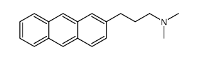 3-anthracen-2-yl-N,N-dimethylpropan-1-amine Structure