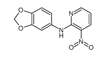 N-(1,3-benzodioxol-5-yl)-3-nitropyridin-2-amine Structure