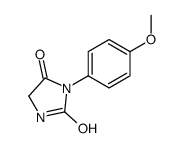 3-(4-methoxyphenyl)imidazolidine-2,4-dione结构式