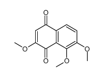2,7,8-trimethoxynaphthalene-1,4-dione Structure