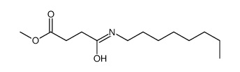 methyl 4-(octylamino)-4-oxobutanoate结构式
