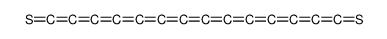 tetradeca-1,2,3,4,5,6,7,8,9,10,11,12,13-tridecaene-1,14-dithione结构式