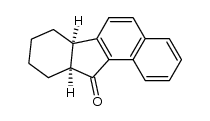 (+/-)-cis-6b,7,8,9,10,10a-hexahydro-benzo[a]fluoren-11-one结构式