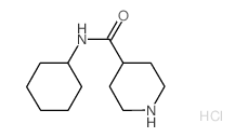 N-Cyclohexyl-4-piperidinecarboxamide hydrochloride picture