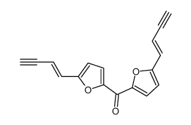 bis(5-but-1-en-3-ynylfuran-2-yl)methanone Structure