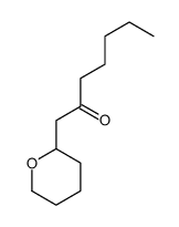 1-(oxan-2-yl)heptan-2-one结构式