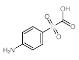 (4-Aminophenyl)sulfanecarboxylic acid dioxide structure