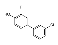 4-(3-chlorophenyl)-2-fluorophenol Structure