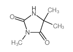 2,4-Imidazolidinedione,3,5,5-trimethyl- structure