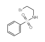 Benzenesulfonamide,N-(2-bromoethyl)-结构式