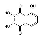 2,3,5-trihydroxyphthalazine-1,4-dione Structure