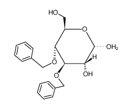 3,4-Di-O-benzyl-D-glucopyranose结构式
