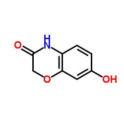 7-Hydroxy-2H-1,4-benzoxazin-3(4H)-one Structure