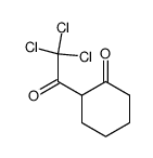 2-trichloroacetylcyclohexanone结构式