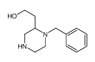 2-(1-benzylpiperazin-2-yl)ethanol Structure