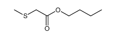 butyl (methylthio)acetate Structure