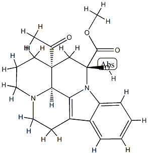 (3α,14S,16α)-14,15-Dihydro-14-hydroxy-20-oxoeburnamenine-14-carboxylic acid methyl ester picture
