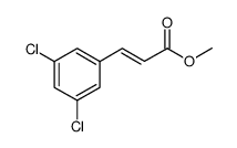 (E)-methyl 3-(3,5-dichlorophenyl)acrylate Structure
