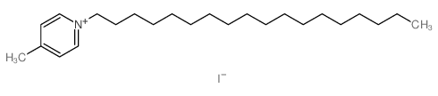 Pyridinium,4-methyl-1-octadecyl-, iodide (1:1)结构式
