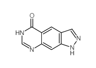 5H-Pyrazolo[4,3-g]quinazolin-5-one, 1,6-dihydro-结构式