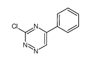 3-chloro-5-phenyl-1,2,4-triazine结构式