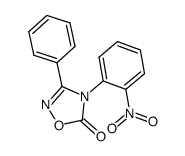 4-(2-nitrophenyl)-3-phenyl-1,2,4-oxadiazol-5-one结构式